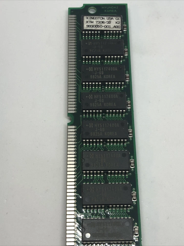 Nueva memoria 16 MB Kingston 4x36 FPM PARITY 16 MB 60NS SIMM 72 PINES KTM7308 página rápida Foto 4 de 4