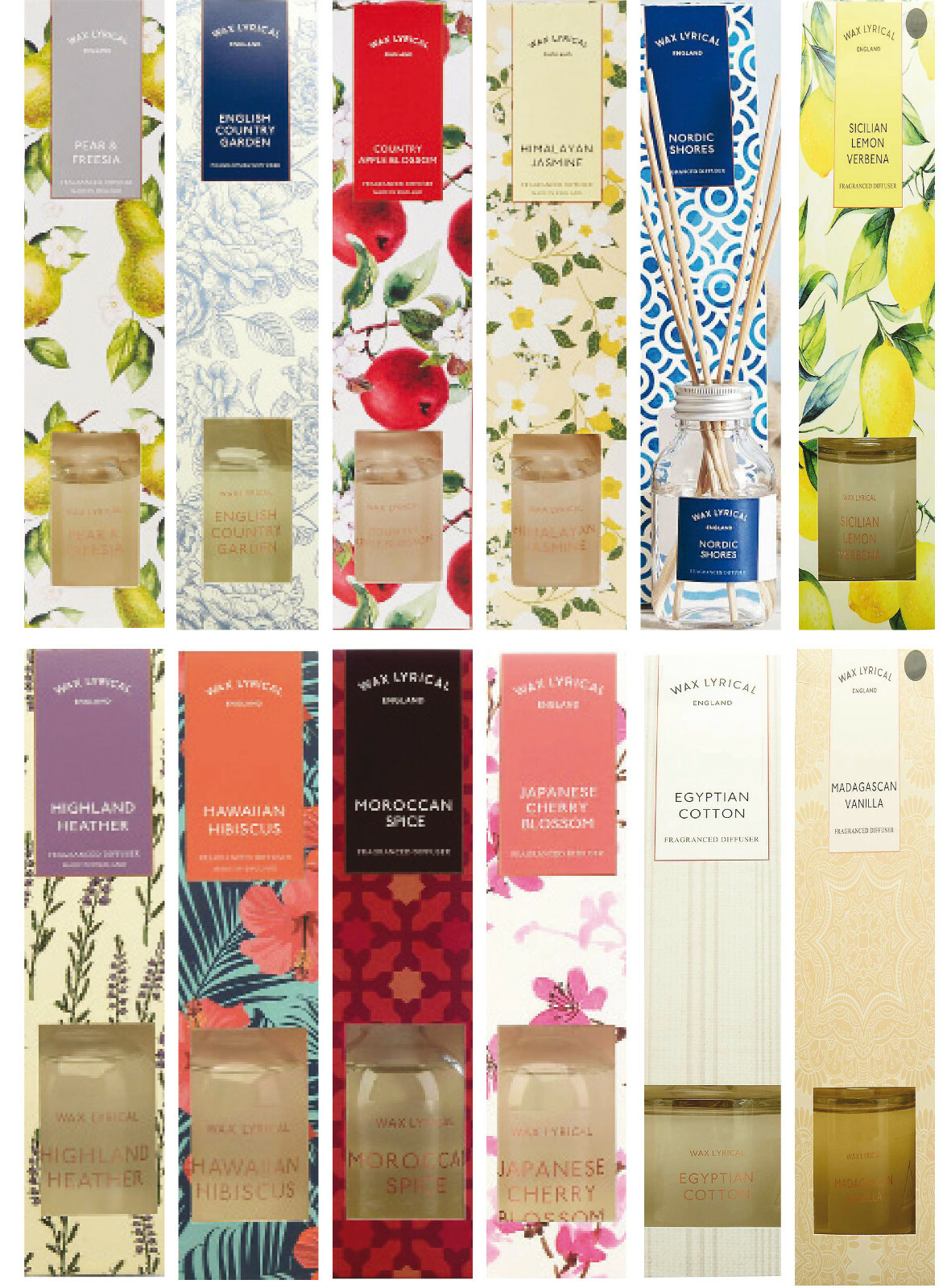 Wax Lyrical Diffuser Oil Refill Various Collection & Reeds 50ml Limited