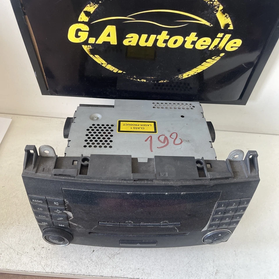 Radio/CD MERCEDES BENZ A-KLASSE (W169) A 180 CDI A1698700689 - Bild 2 von 4