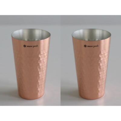 Snow Peak Point Gift Copper Tumbler PG-006 Set of 2 Point Snow Peak Point Gift Copper Tumbler PG-006 Set of 2 Point