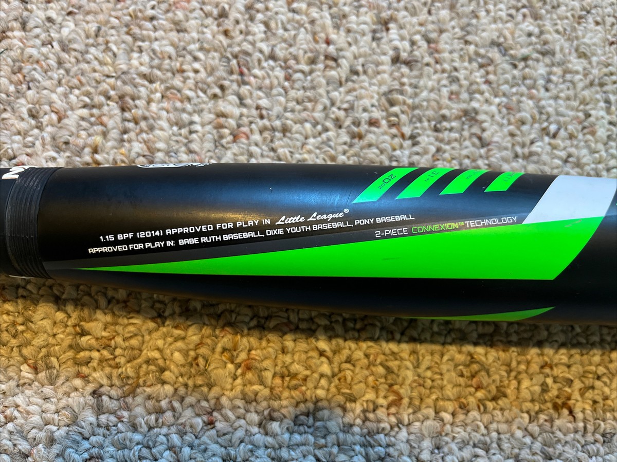 Easton Mako 31/20 2 1/4 Barrel - Black White Green 31 -11 | eBay