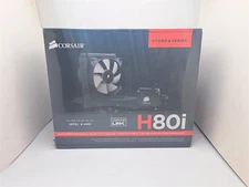 Corsair H80i Hydro Series 120mm Liquid CPU Cooler – Tested & Working
