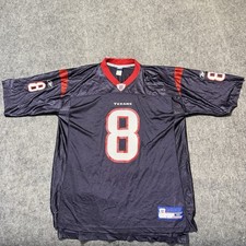 Vintage 00s Reebok On Field Jersey Size XL NFL Houston Texans David Carr #8