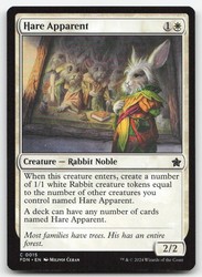 Hare Apparent #15 Foundations Common