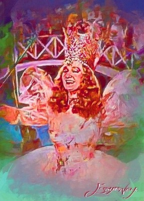 Edward Vela Signed Limited Art Card - Glenda #4 31/50 (The Wizard of OZ)