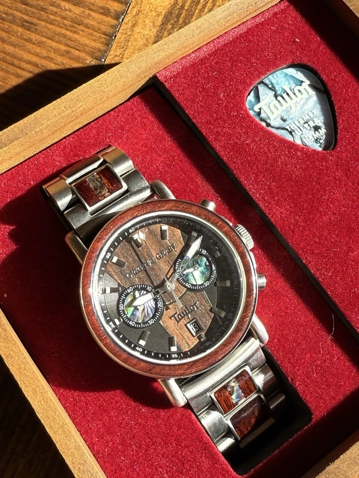 Taylor Guitars Ebony Men's Watch Original Grain - Image 4 of 4