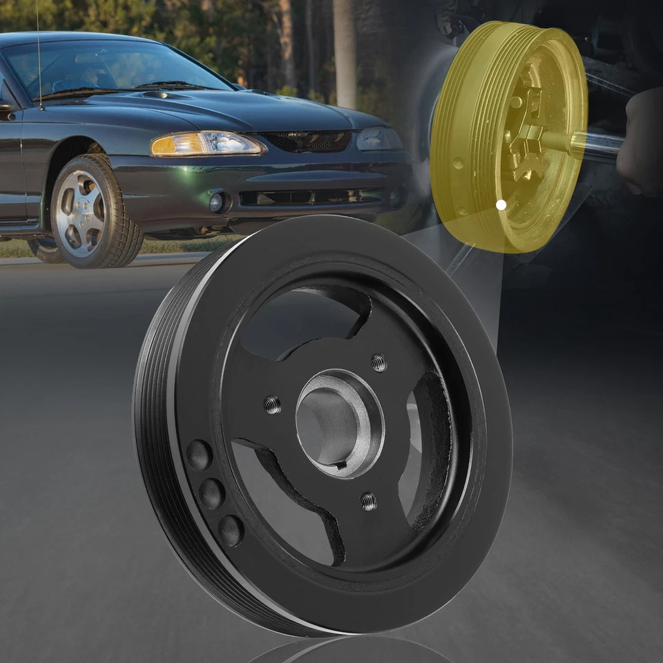 Harmonic Balancer for Ford Crown Victoria Grand Marquis Mustang 4.6L 1992-2000 - Image 2 of 4