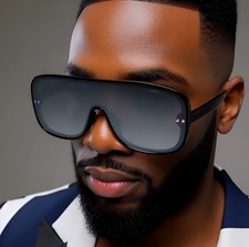 Hip Hop Style Men Mirror Lens Sunglasses Reflective Sport Comfortable Stylish