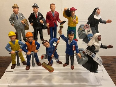 Track  n  Train Eisenbahn Bully Bullyland 1998 Figur Auswahl Schaffner Nonne..