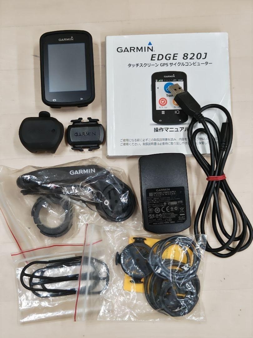 GARMIN GPSサイクルコンピューター 820J ガーミン サイコン GPS ロード