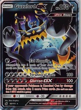 Guzzlord GX 63/111 Holo GX Rare Crimson Invasion Pokemon Near Mint on eBay