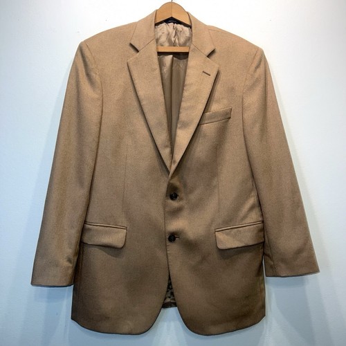 Brooks Brothers Regent Men’s Blazer Jacket 100% Camel Hair Sports Coat Tan 40R