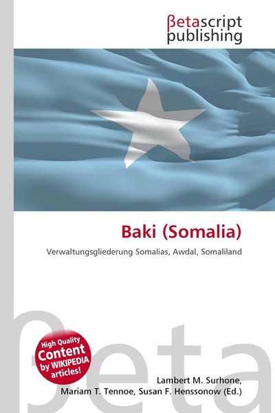 Lambert M. Surhone (U. A.) | Baki (Somalia) | Taschenbuch | Deutsch (2026)-image