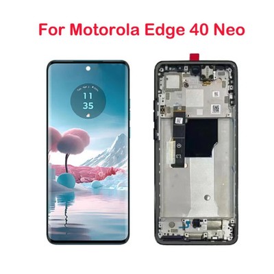For Motorola Edge 40 Neo XT2307-1 OLED Display Touch Screen Assembly