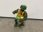Vintage 1992 Playmates Teenage Mutant Ninja Turtle Liftguard Leo Figure