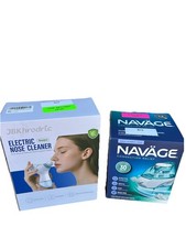 Navage And Electric Nose Cleaner Bundle