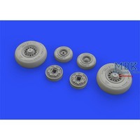 Eduard ED648530 Grumman F-14D Tomcat Wheels 1/48