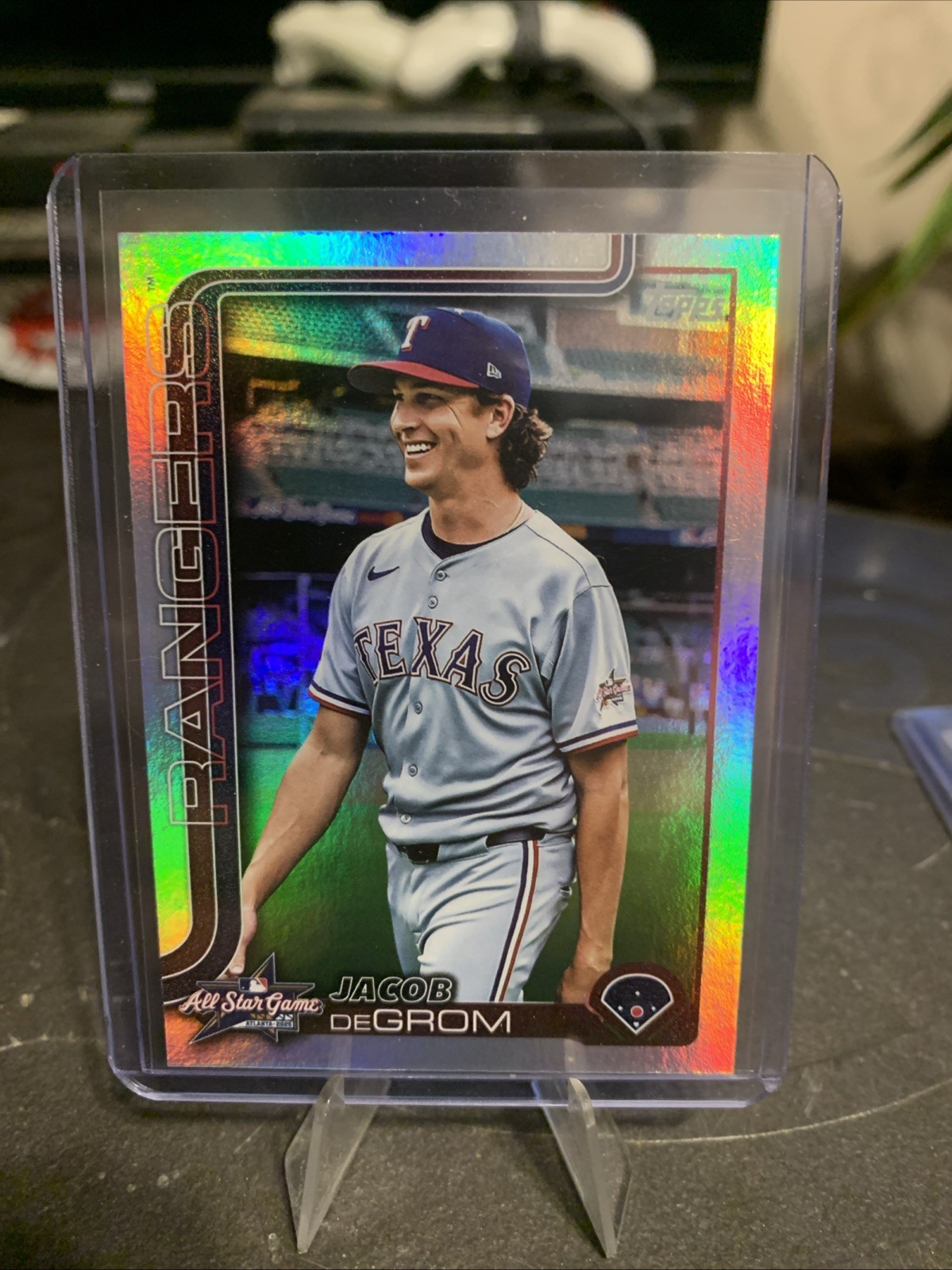 2025 Topps Update Series - 2025 All-Star Game Jacob deGrom #ASG-36 Refractor
