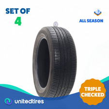 Set of (4) Used 235/55R19 Bridgestone Dueler H/L 400 101V - 7.5-8.5/32