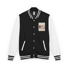 Peace Love Music Letterman Jacket | Retro Pat...