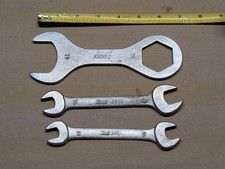 Vintage Hazet 36mm-41mm And 2 Other Haxet Wrenches