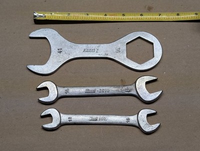 Vintage Hazet 36mm-41mm and 2 other Haxet wrenches
