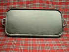 VINTAGE 1930's? LODGE CAST IRON LONG #9 GRIDDLE, 20.25" L X 9.5" & 14 1/2 POUNDS
