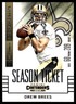Drew Brees 2014 Panini Contenders #82 Saints NFL READ FREE SHIPPING AutographDen