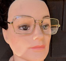 Vintage US Optical Aviator SunglassEyeglass Frames 12K 1/20 GF 52-20 5 1/2 USA