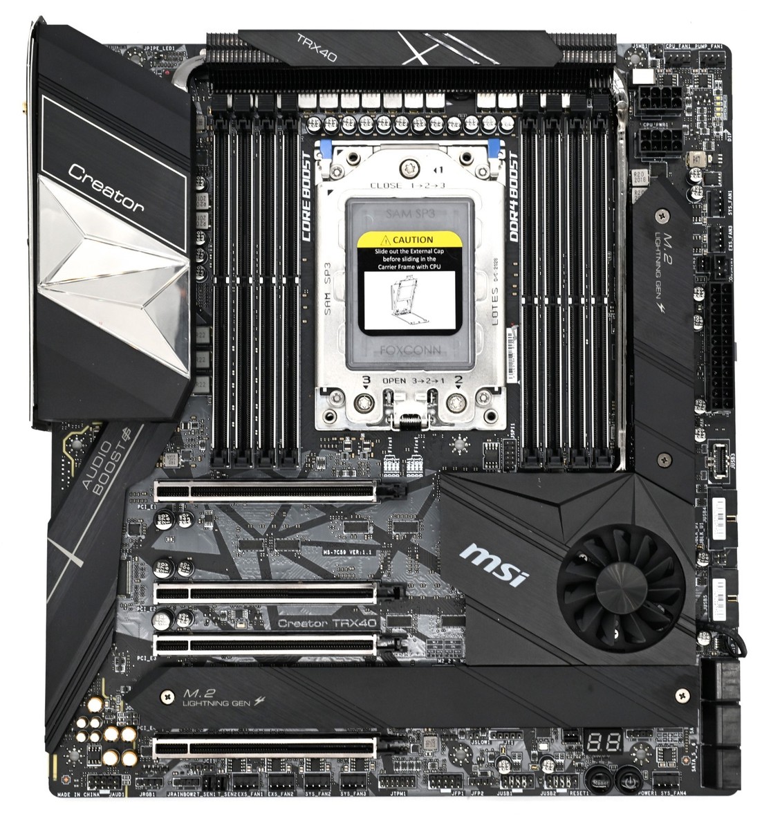 MSI Creator TRX40 Motherboard sTRX4 AMD Threadripper E-ATX 10G LAN