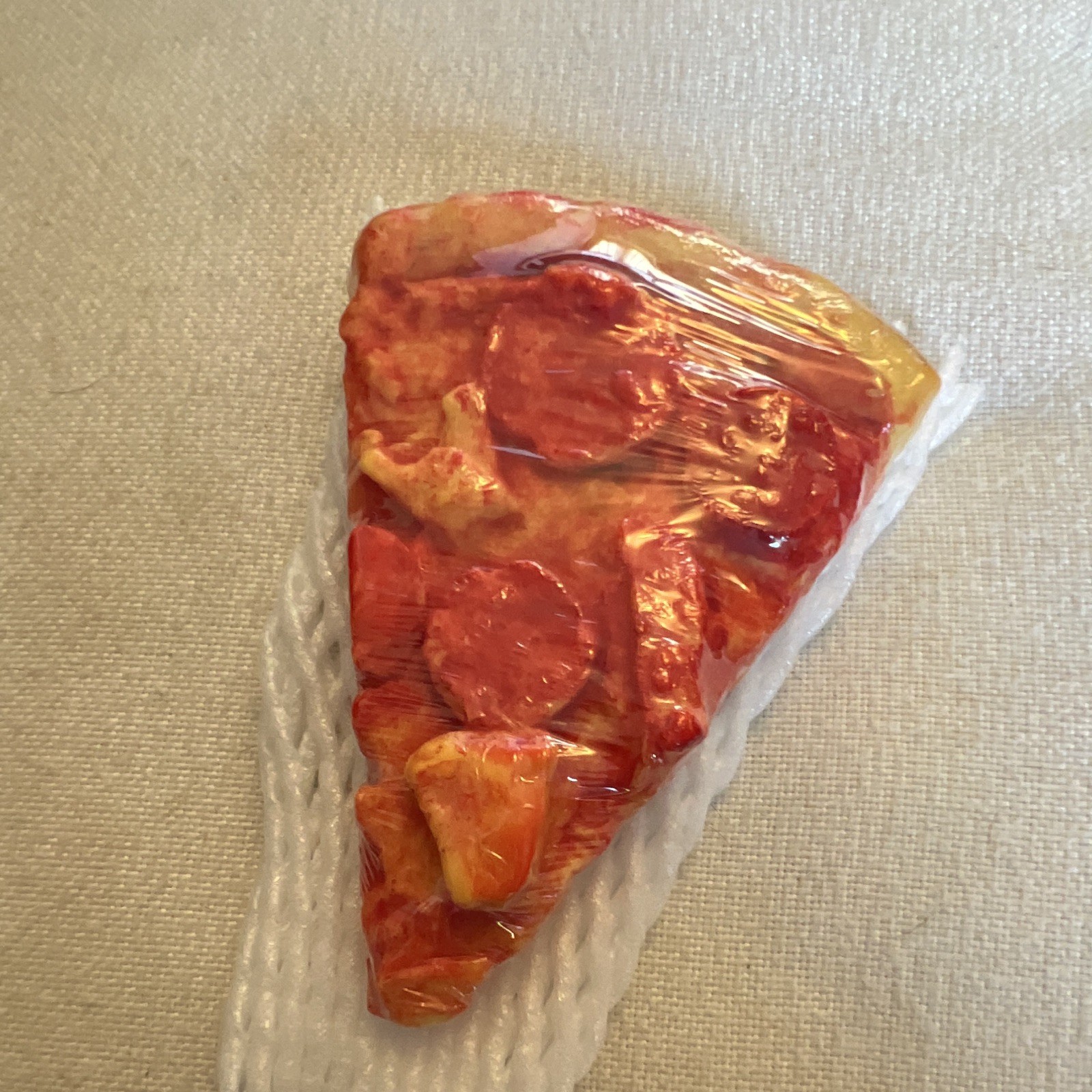 Novelty Pizza Slice Soap Bar – Realistic Fun Food Design – Scented Bath Gift