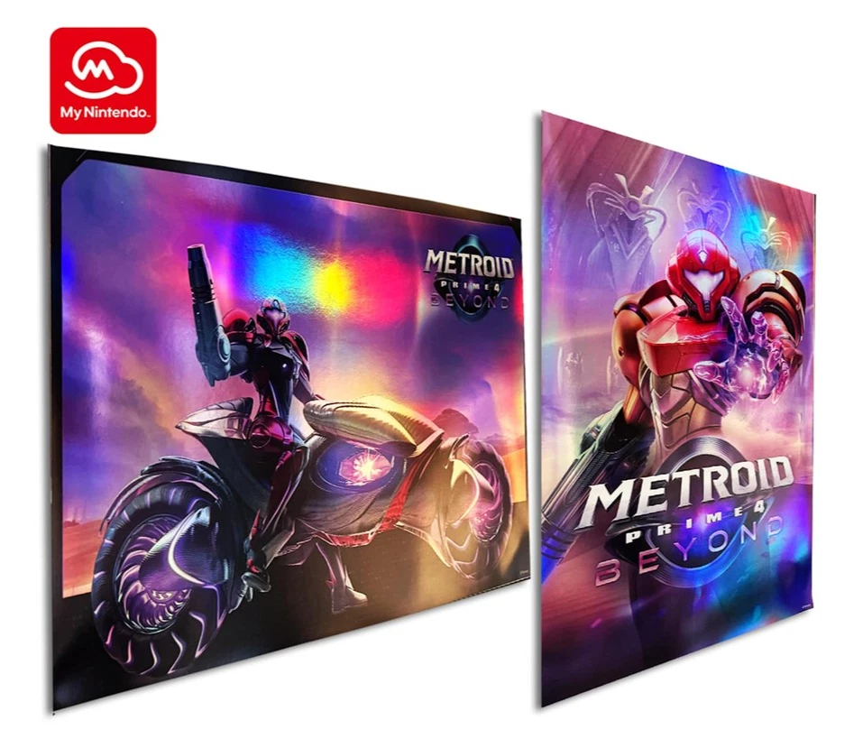 Metroid Poster In Video Game Merchandise for sale | eBay