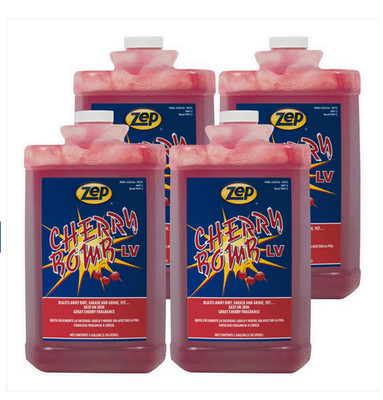 Zep Cherry Bomb LV Industrial Hand Cleaner - 1 Gallon (Case of 4) - Freeshipping