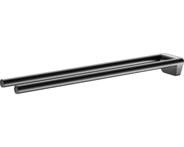 KEUCO REVA Handtuchhalter Halter Badzubehör schwarz 2 Arme 2 STÜCK