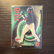 SkyBox 1998 Skybox Circa Thunder David Ortiz Rookie #173 Twins MLB Card. rookie card picture
