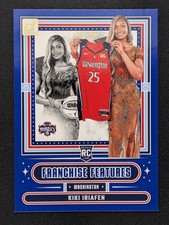 2025 Panini Donruss WNBA - Franchise Features Kiki Iriafen #18 Press Proof Blue