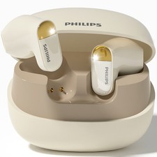 Philips Wireless Earbuds with Microphone, Stereo In-Ear Headphones