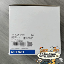 Omron CJ2M-CPU33 PLC Module - Industrial Part