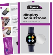 6x protective film for Uhr 42.5 mm diameter clear screen protection