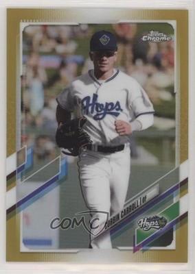 2021 Topps Pro Debut Chrome Gold Refractor 18/50 Corbin Carroll #PDC-84 v9t