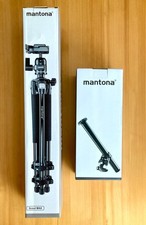 Fotostativ/ Mantona / Scout MAX Set / Kugelkopf und Auslegearm / OVP.