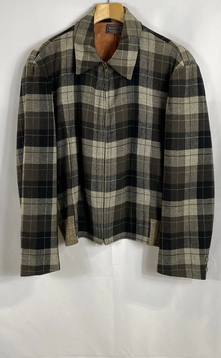 ジャケット・アウター 652 Pendleton Heritage Plaid Wool Jkt XL Pendleton Plaid Jacket In Vintage Outerwear Coats & Jackets For