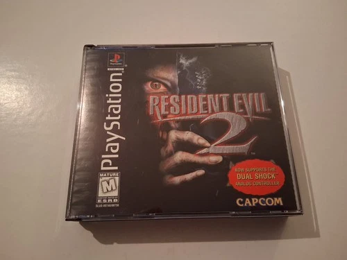 Resident Evil 2 Dual Shock Edition (Sony PlayStation, 1998) Complete In Box