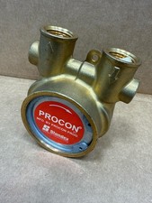 Procon 104E165F11XX Series 4 Brass Rotary Vane Pump - 165 GPH, 250 PSI, 1725 RPM
