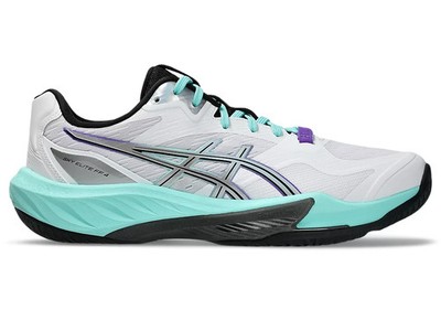 ASICS SKY ELITE FF 4 1051A100 100 White/Radiant Amethyst Unisex Volleyball Shoes