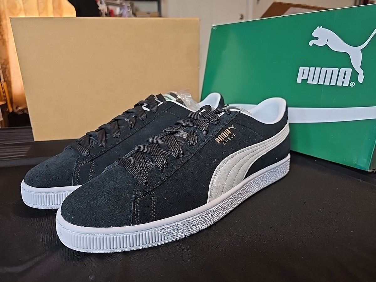 Classic Sneakers Black Puma Shoes Suede Puma Suede Classic Xxi
