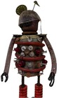 COBRA a funky folky RED ROBOT made from a whimsical assortment of found objects. — photo 8