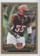 2013 Topps Gold Border 1360/2013 Vontaze Burfict #17 0a1