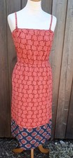 White Stuff Strappy Summer Cotton Dress Size Small  Charity Sale