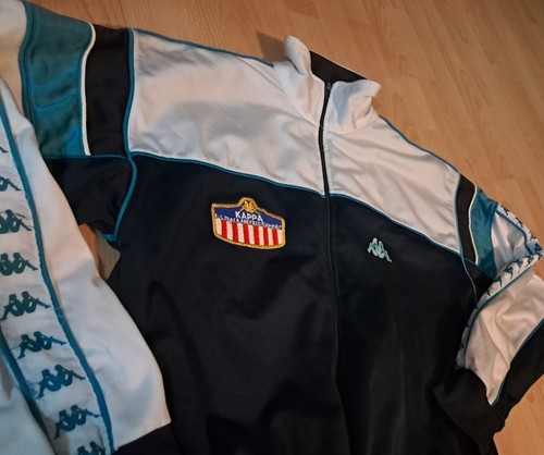 Equipo de pista y campo de EE. UU. 1987 VINTAGE KAPPA CHÁNDAL MUY BONITO ¡RARO! - Imagen 2 de 17